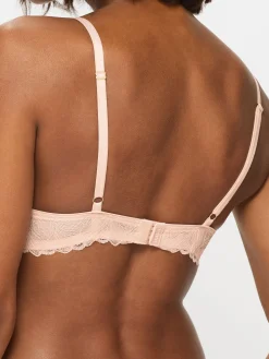 Knickerbox Harper Smooth Padded Plunge Bra - Pale Pink