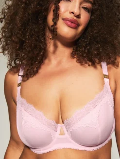 Knickerbox Josie Non Padded Balcony Bra - Light Pink