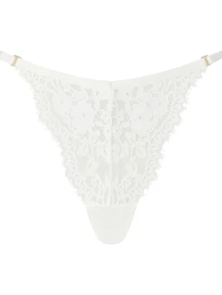 Knickerbox Renee Lace G-String - Ivory - Ivory