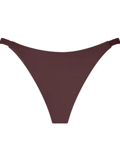 Knickerbox Swim Collections Tanga Bikini Bottoms - Brown