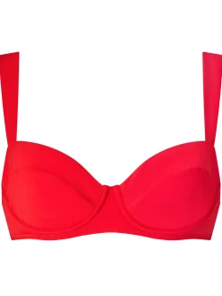 Knickerbox Swim Essentials Wired Bikini Top - Red
