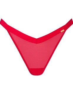Knickerbox Zadie Brazilian Knickers - Red