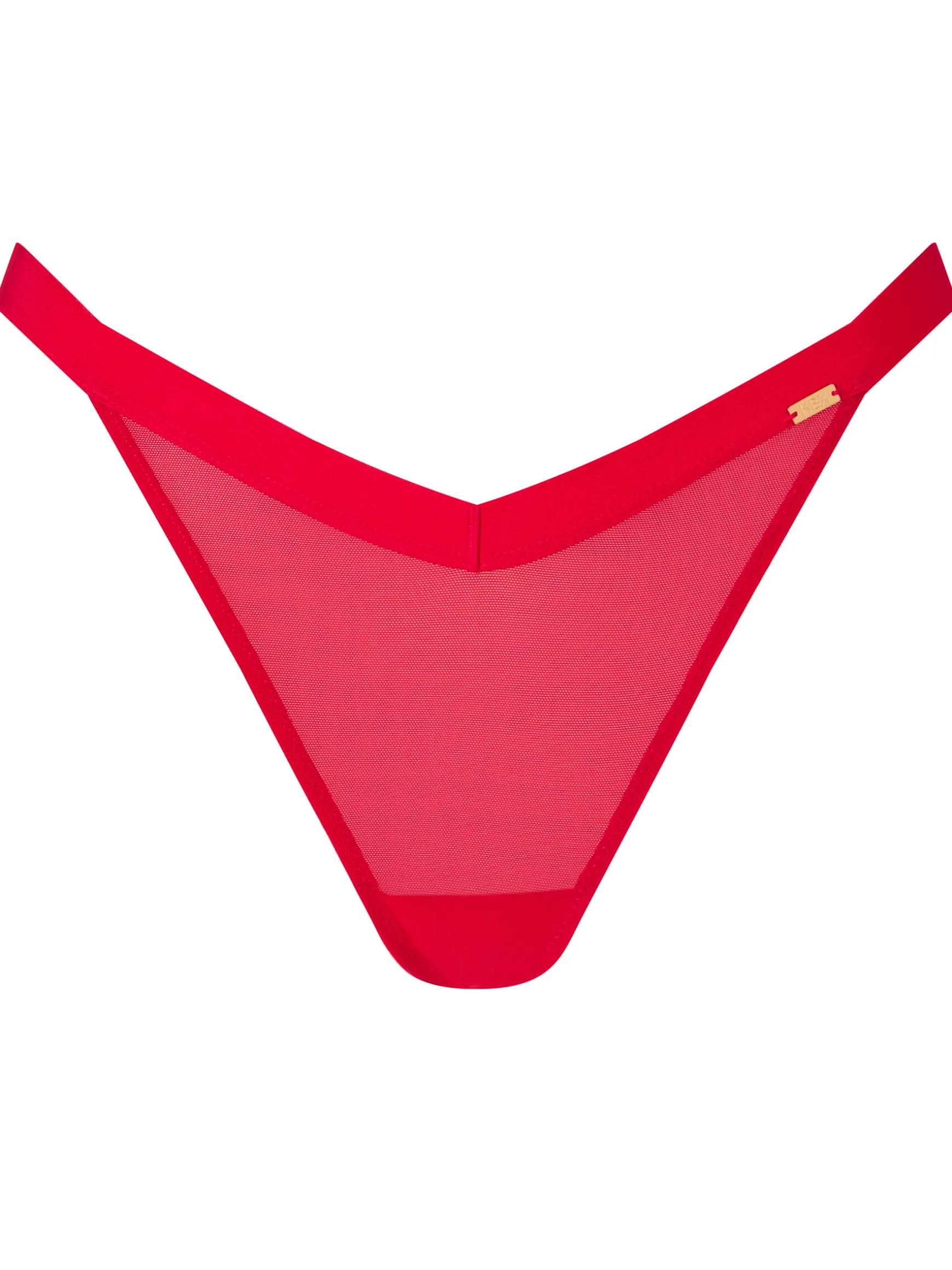 Knickerbox Zadie Brazilian Knickers - Red