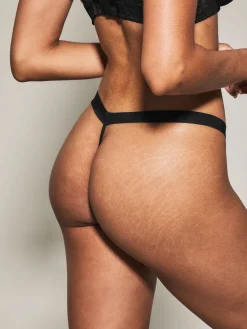 Knickerbox Zadie Textured G-String - Black