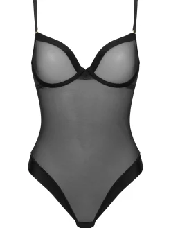Knickerbox Zadie Underwired Lingerie Body - Black