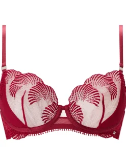 Lana Non Pad Balcony Bra - Bright Red
