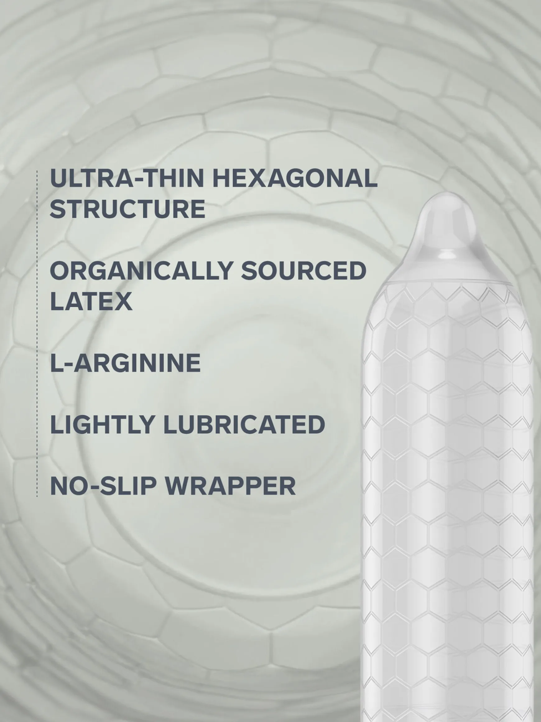 LELO Hex Condoms Organic - 12 Pack