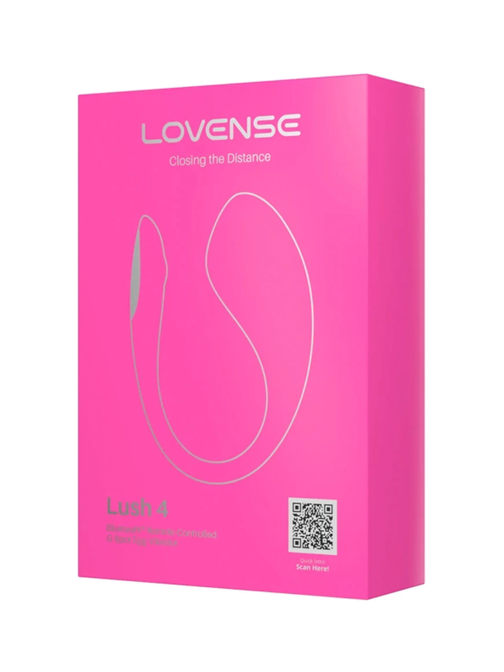 Lovense Lush 4 App Controlled Vibrating Egg