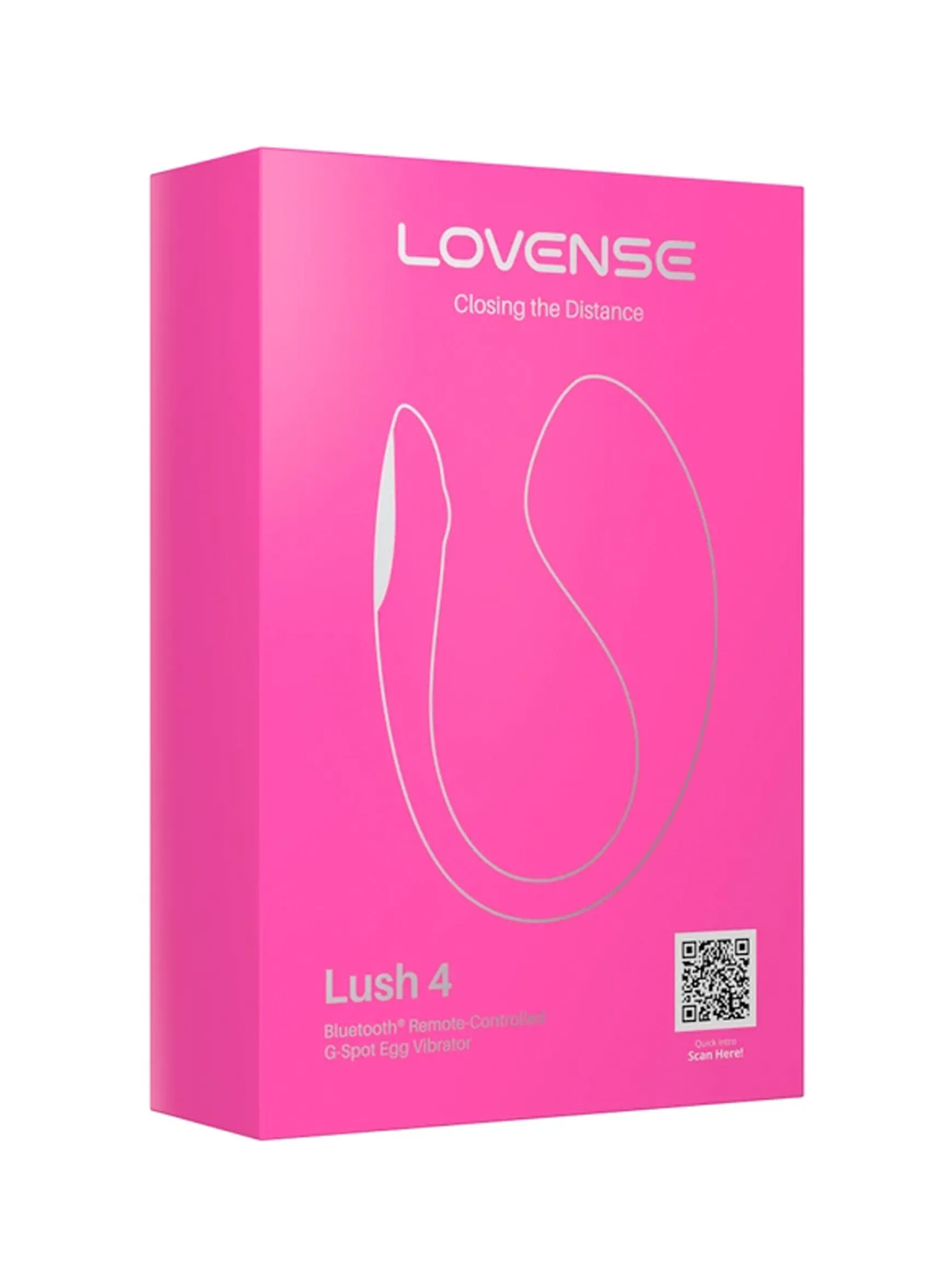 Lovense Lush 4 App Controlled Vibrating Egg