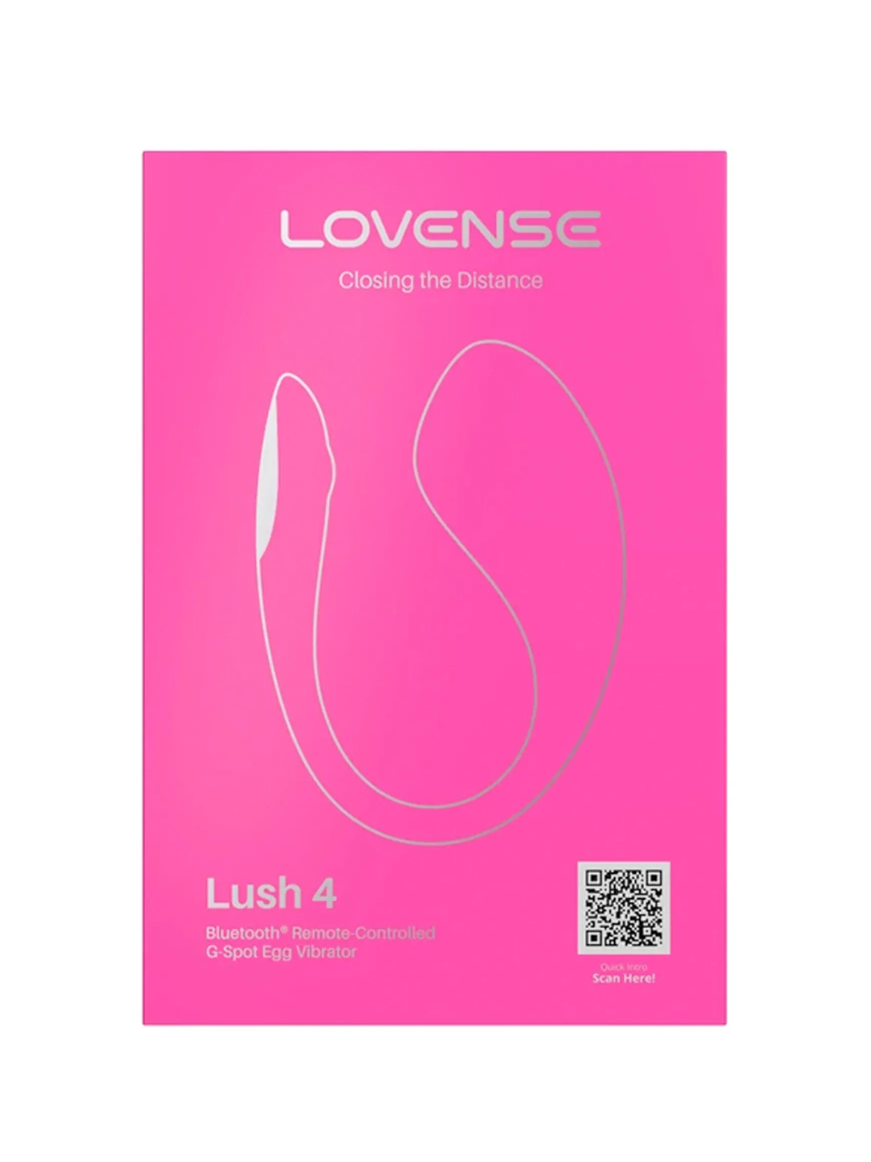 Lovense Lush 4 App Controlled Vibrating Egg