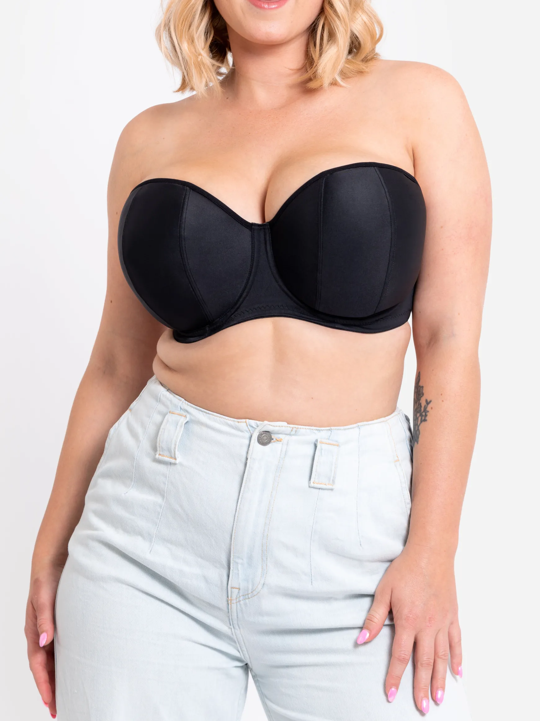 Luxe Strapless Bra - Black
