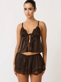 Madeline Cami Top - Brown