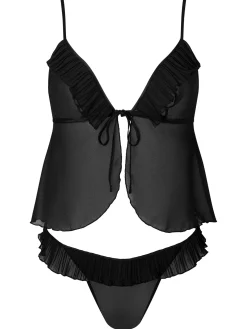 Mariella Cami Set - Black