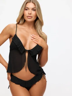 Mariella Cami Set - Black