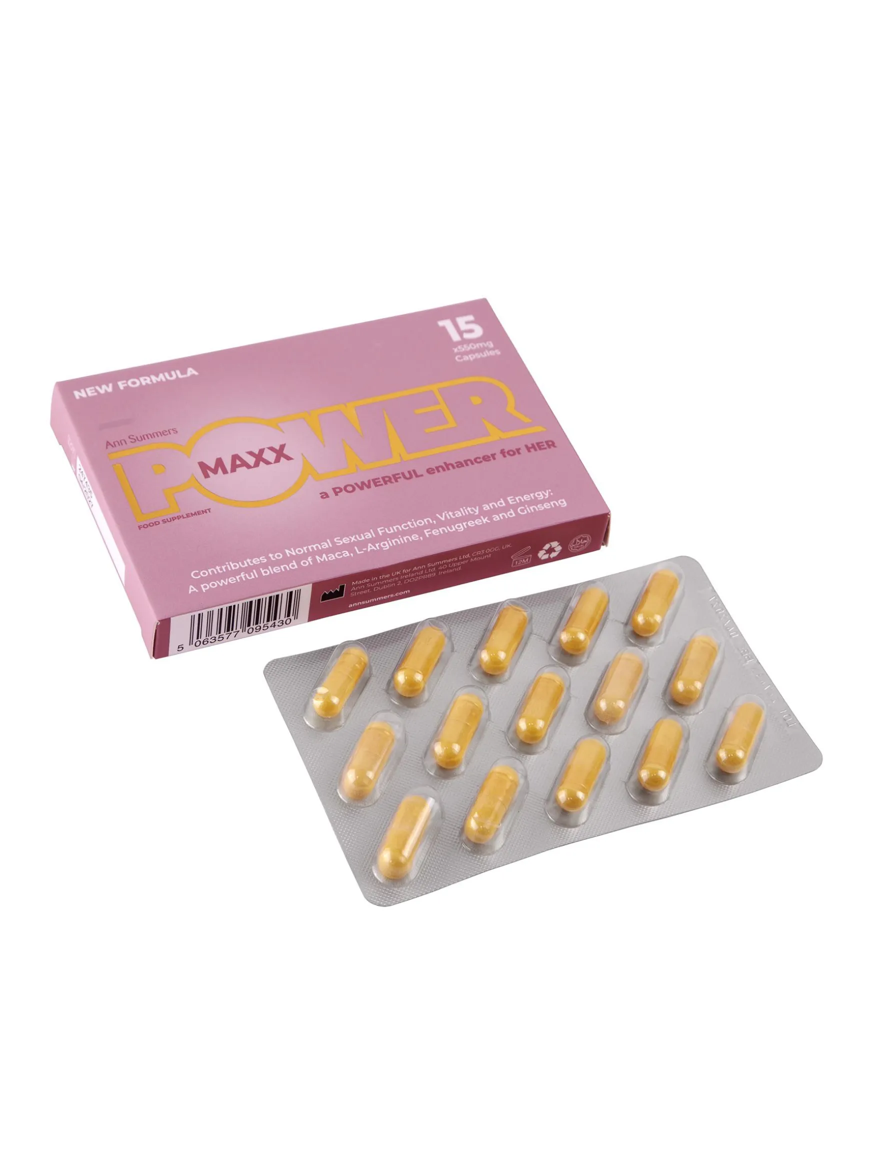 Maxx Power For Her Supplements for Sex Drive - 15 Pills