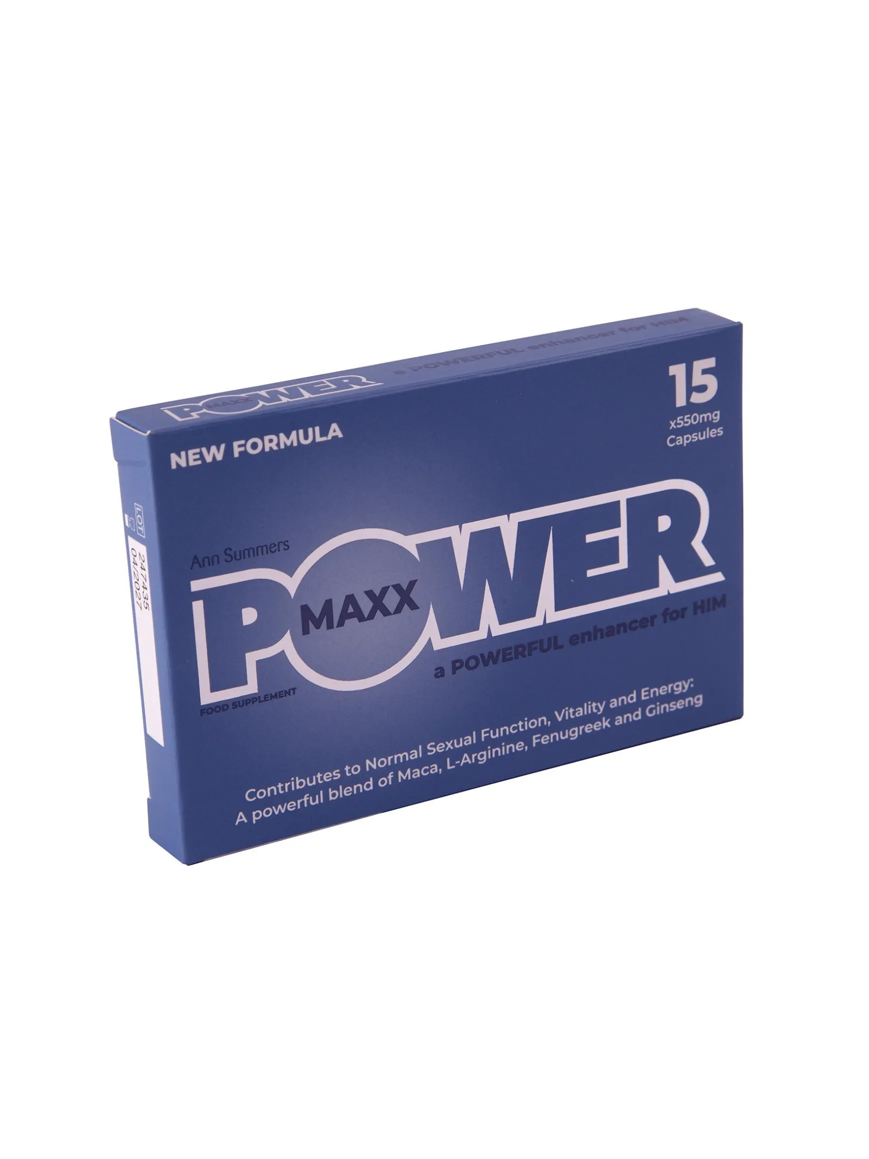 Maxx Power For Him Supplements for Sex Drive - 15 Pills