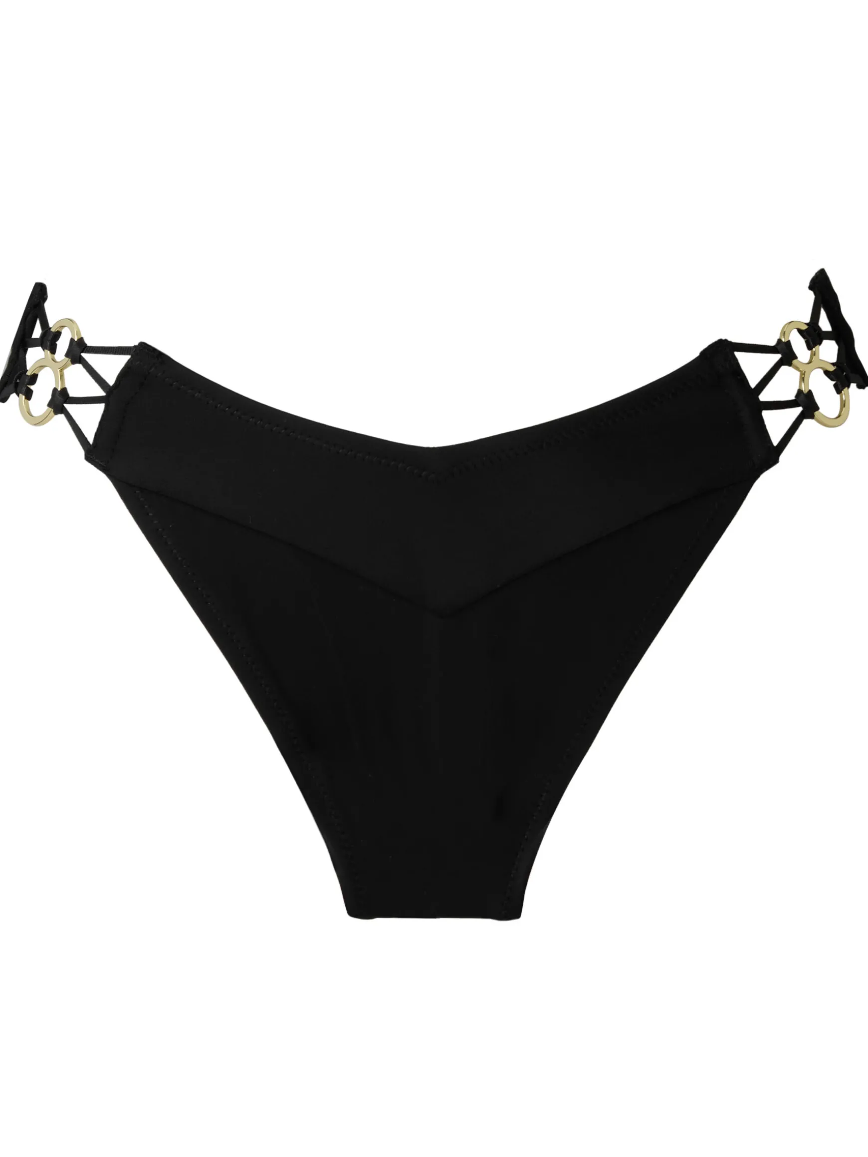 Miami Dreams Brazilian Bikini Bottoms - Black