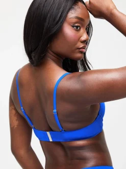 Miami Dreams Underwired Padded Bikini Top - Cobalt