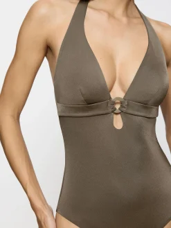 Midnight Swimsuit - Dark Green