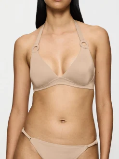Midnight Swim Triangle Top - Light Pink