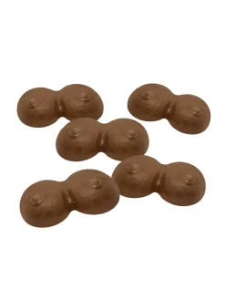 Milk Chocolate Boobs Rude Edible Sweets