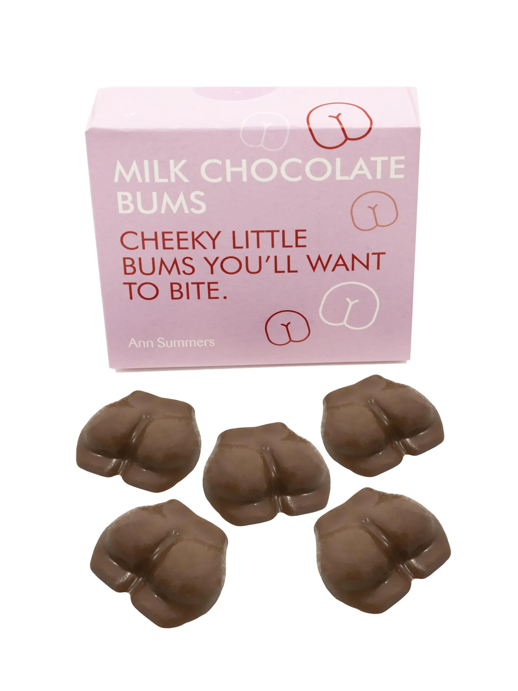 Milk Chocolate Bums Rude Edible Sweets