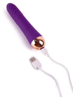 Moregasm+ Boost Rippled Silicone Clitoral & Internal Vibrator