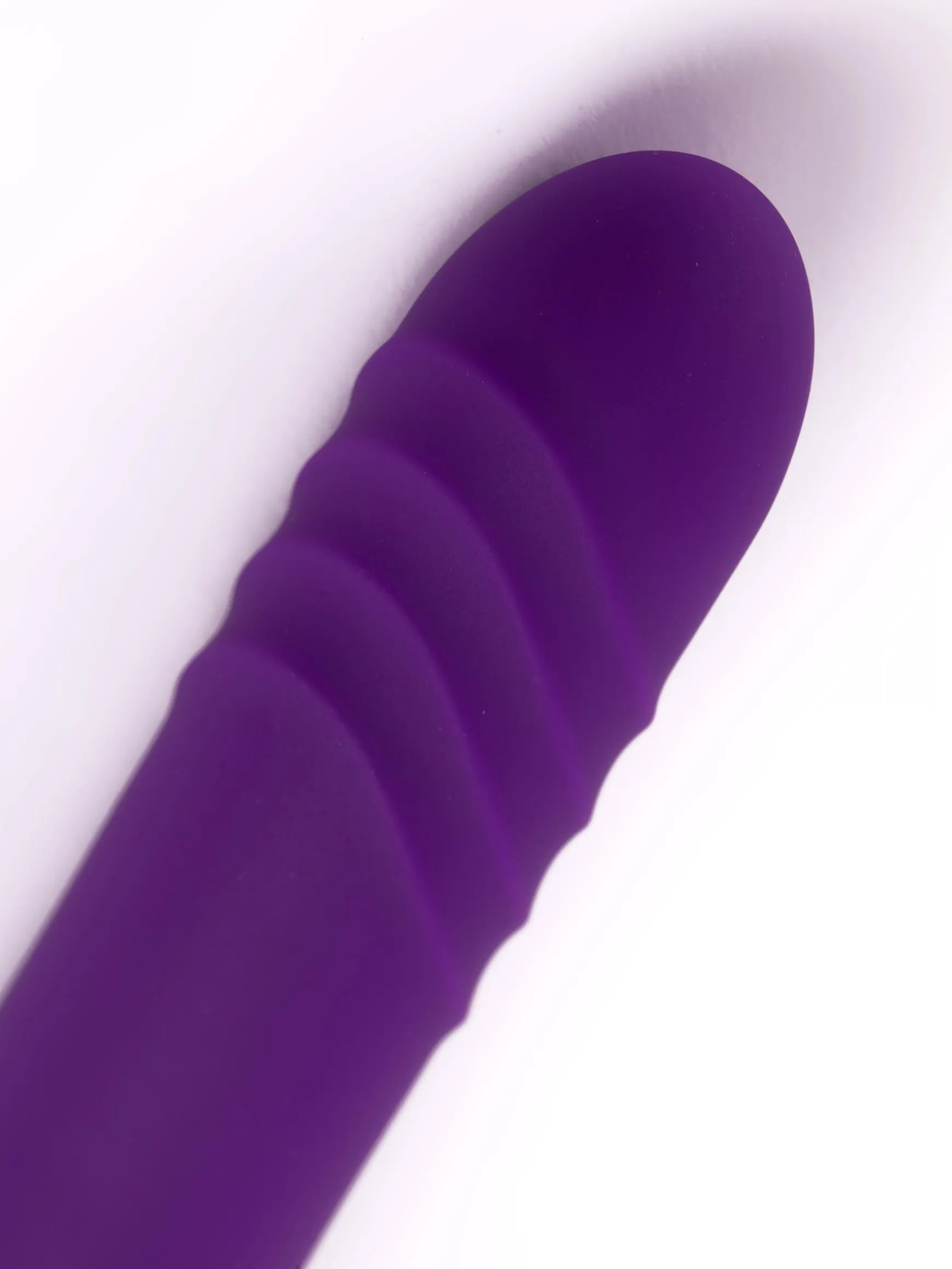 Moregasm+ Boost Rippled Silicone Clitoral & Internal Vibrator