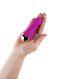 Moregasm+ Bullet Ridged Silicone Clitoral Vibrator