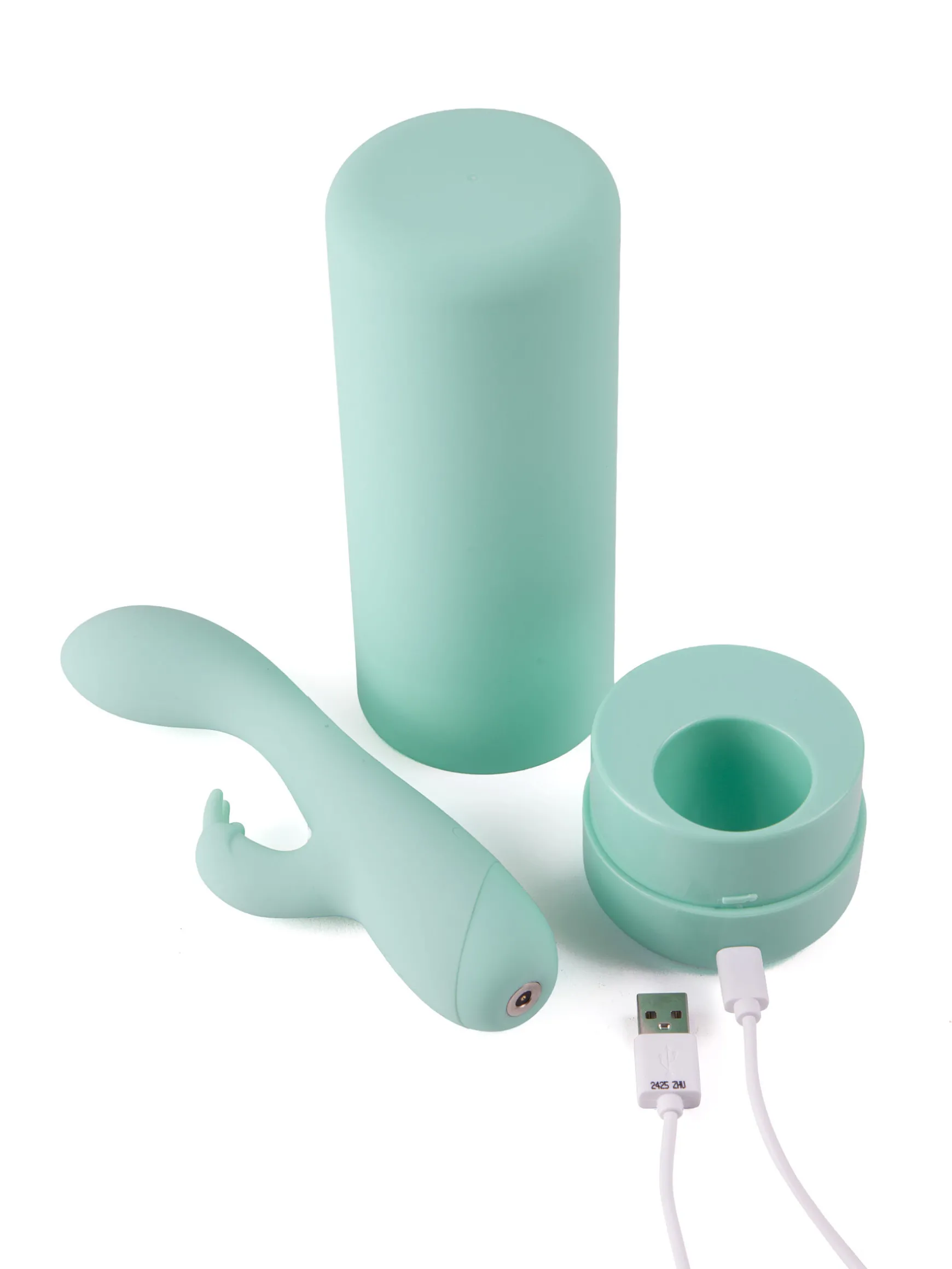 Moregasm+ Pleasure Unplugged Rabbit Vibrator with Charging Case