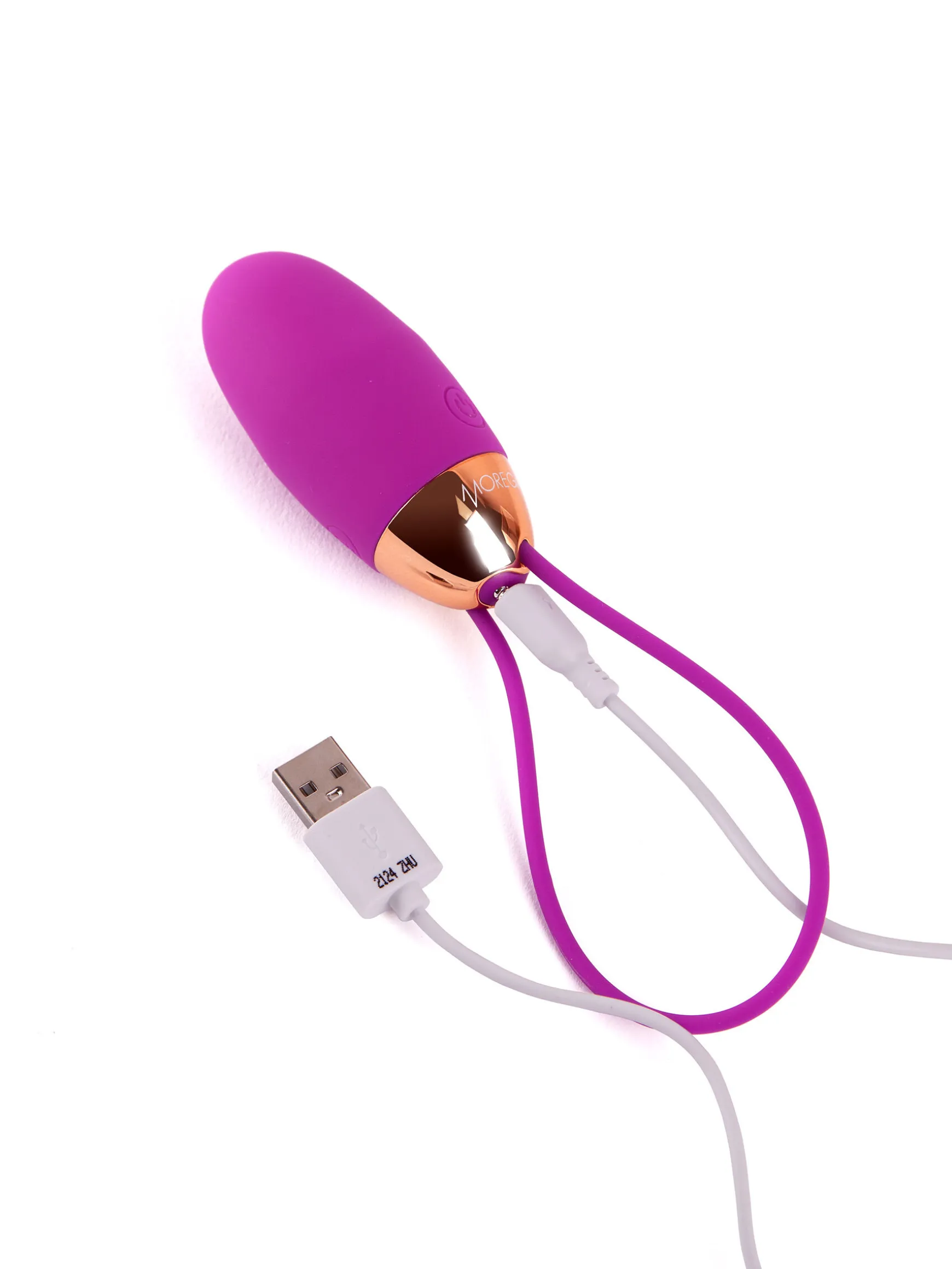 Moregasm+ Remote Control Silicone Vibrating Love Egg