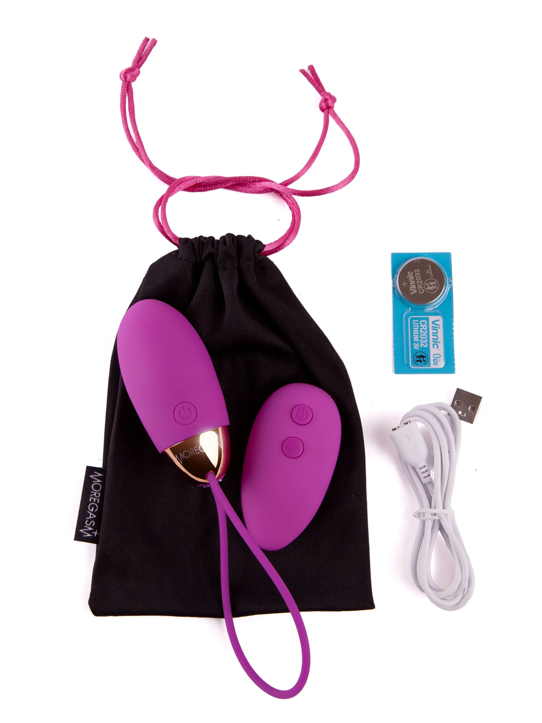 Moregasm+ Remote Control Silicone Vibrating Love Egg