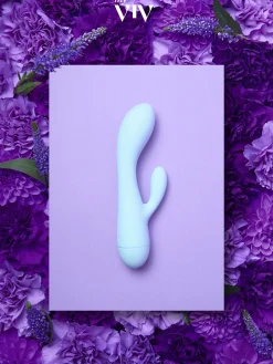 My Viv Dual Stimulation Waterproof Silicone Rabbit Vibrator