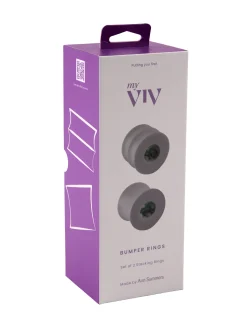My Viv Flexible Silicone Depth Control Bumper Rings - Pack of 2