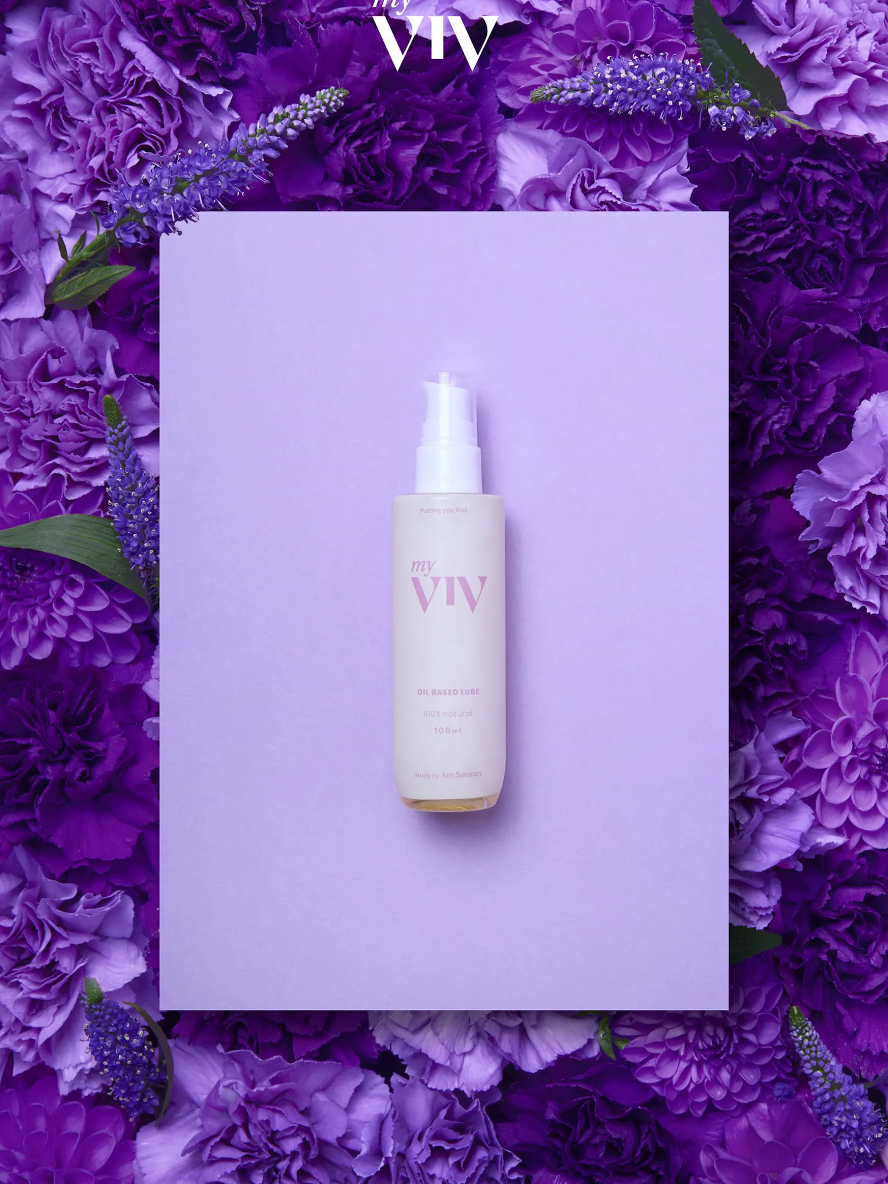 My Viv Moisturising Oil Based Lubricant 100ml