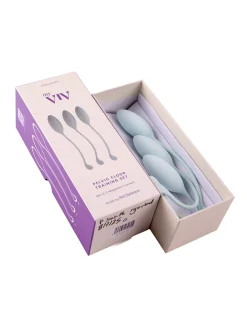 My Viv Weighted Silicone Pelvic Floor Trainer 3 Piece Set