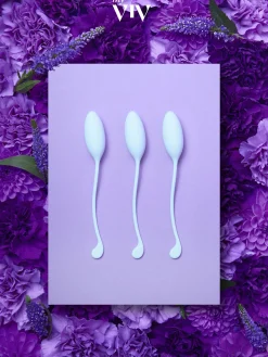 My Viv Weighted Silicone Pelvic Floor Trainer 3 Piece Set