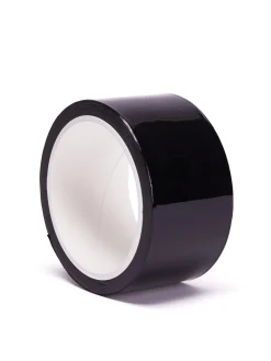 Non-Sticky PVC Bondage Tape - Black