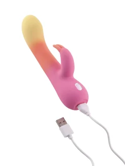 Ombre Rampant Rabbit Silicone G-Spot Vibrator