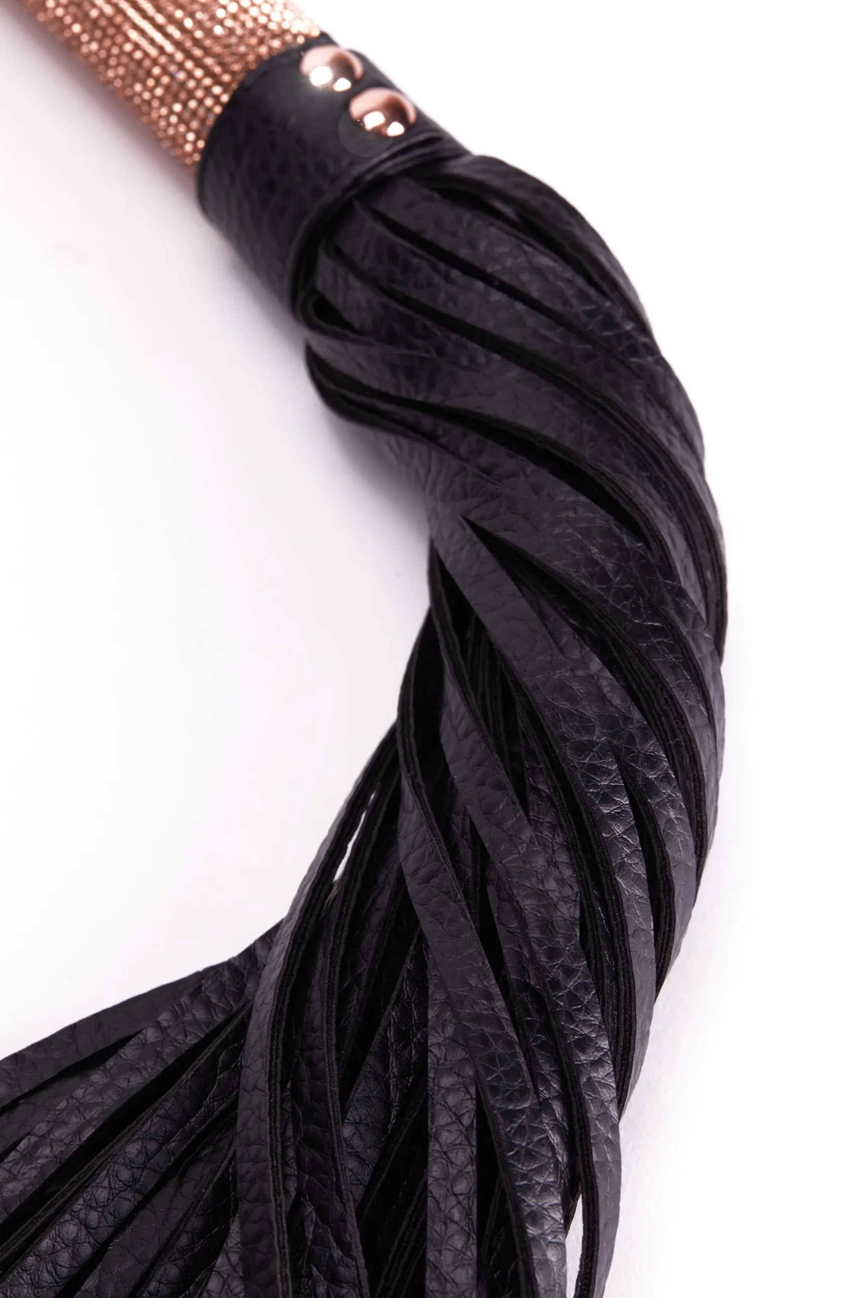 Parlour Faux Leather Diamante Flogger
