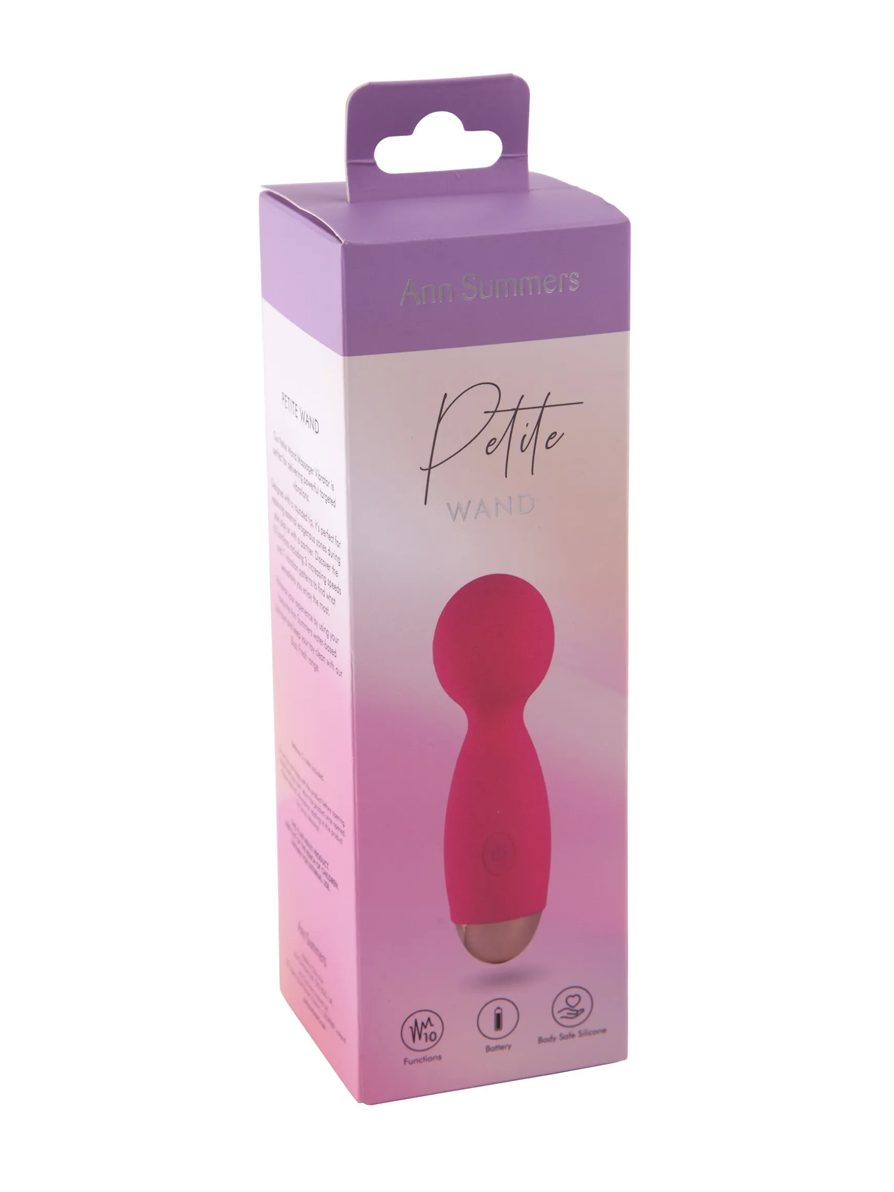 Petite Quiet Vibrating Wand Massager