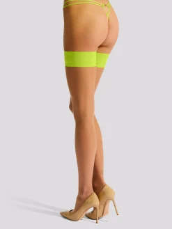 Plain Top Hold Ups - Lime