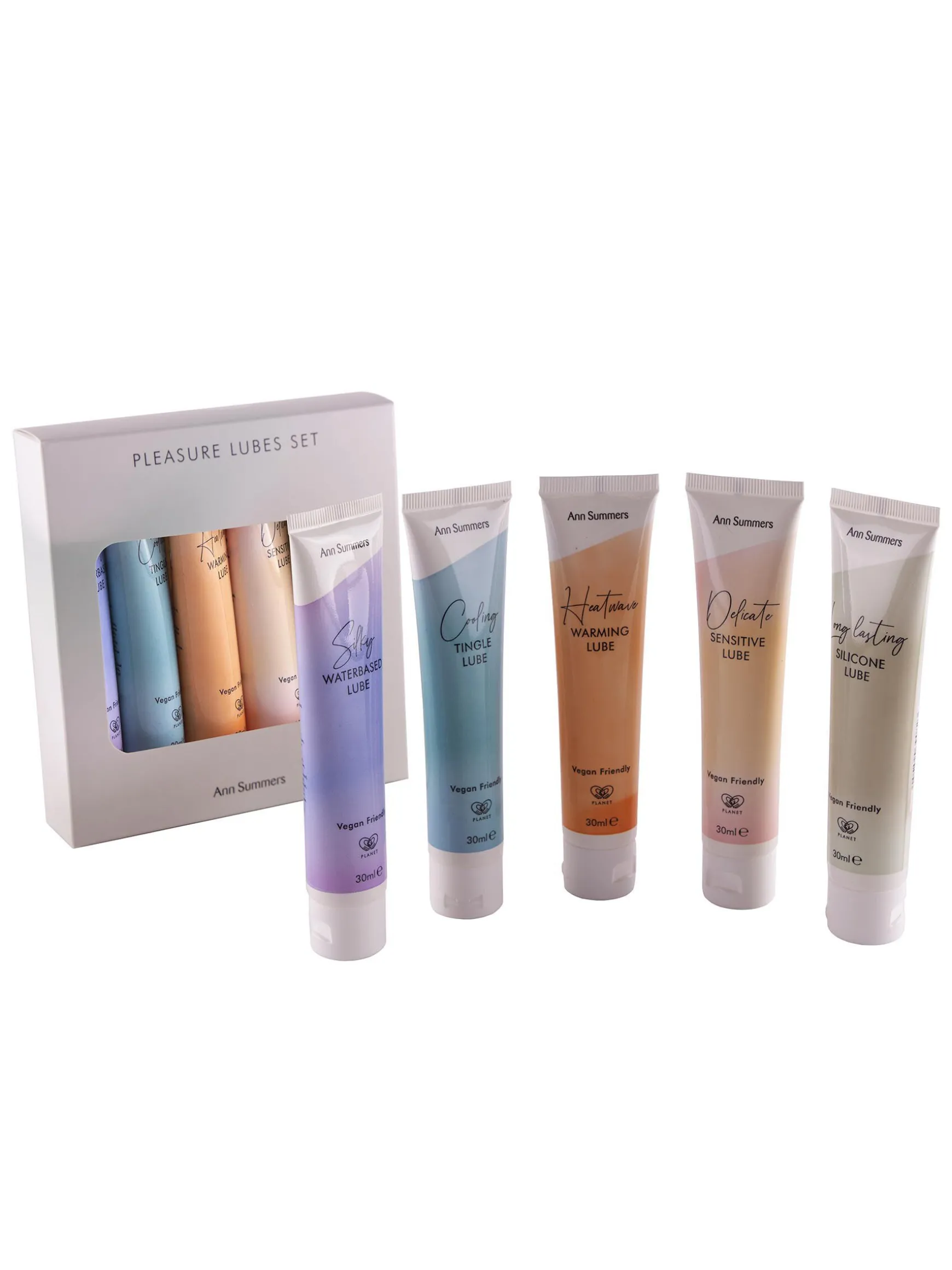 Pleasure Variety Lubricant Set 30ml - Pack of 5