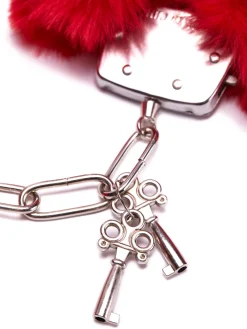 Plush Faux Fur Bondage Handcuffs