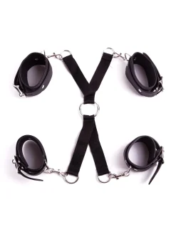 Positioned for Pleasure 6 Piece Bondage Restraint Set