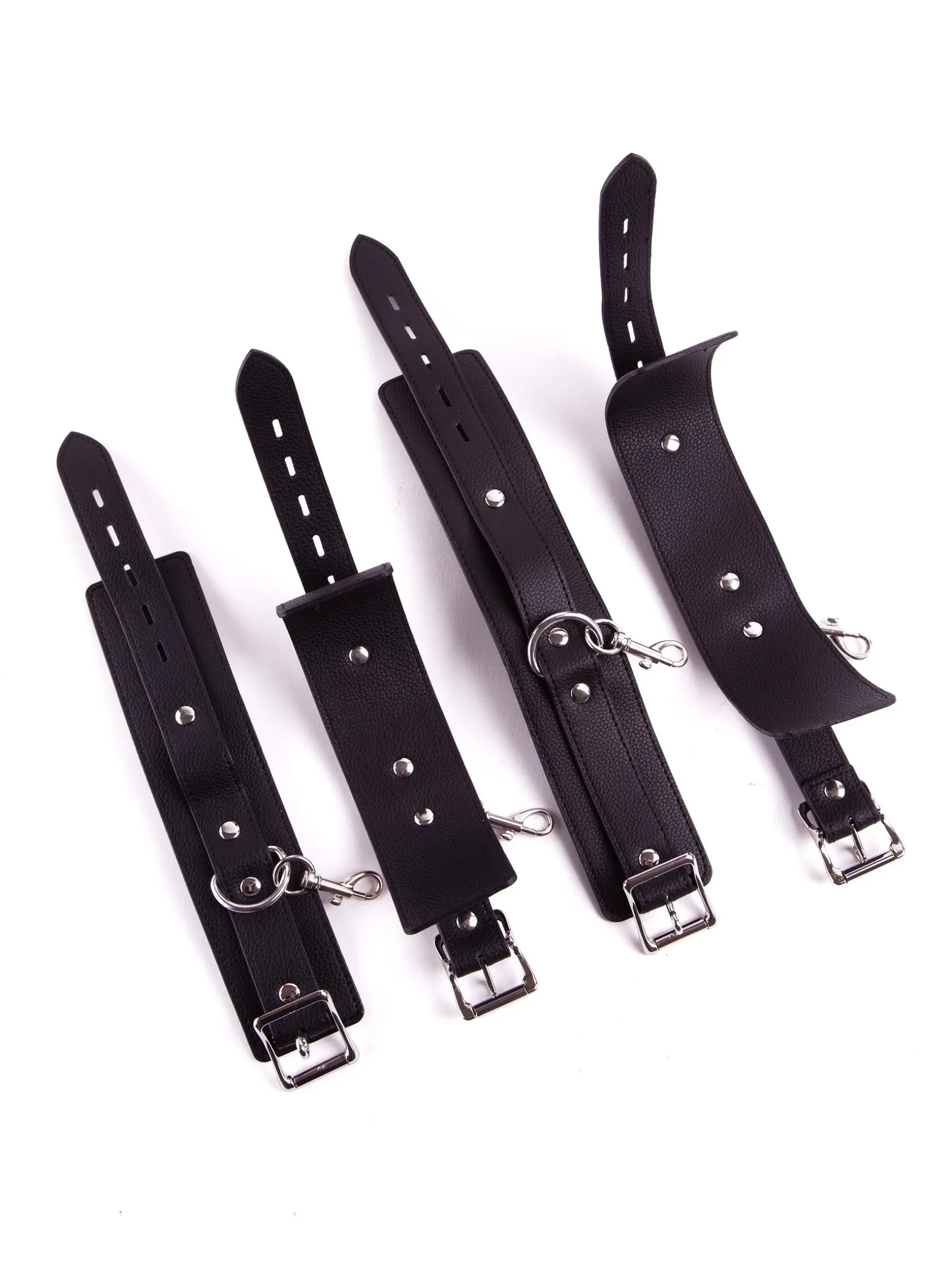 Positioned for Pleasure 6 Piece Bondage Restraint Set