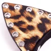 PU Animal Print Cat Ears Headband