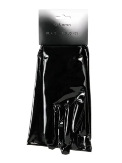 PU Wet Look Elbow Length Gloves
