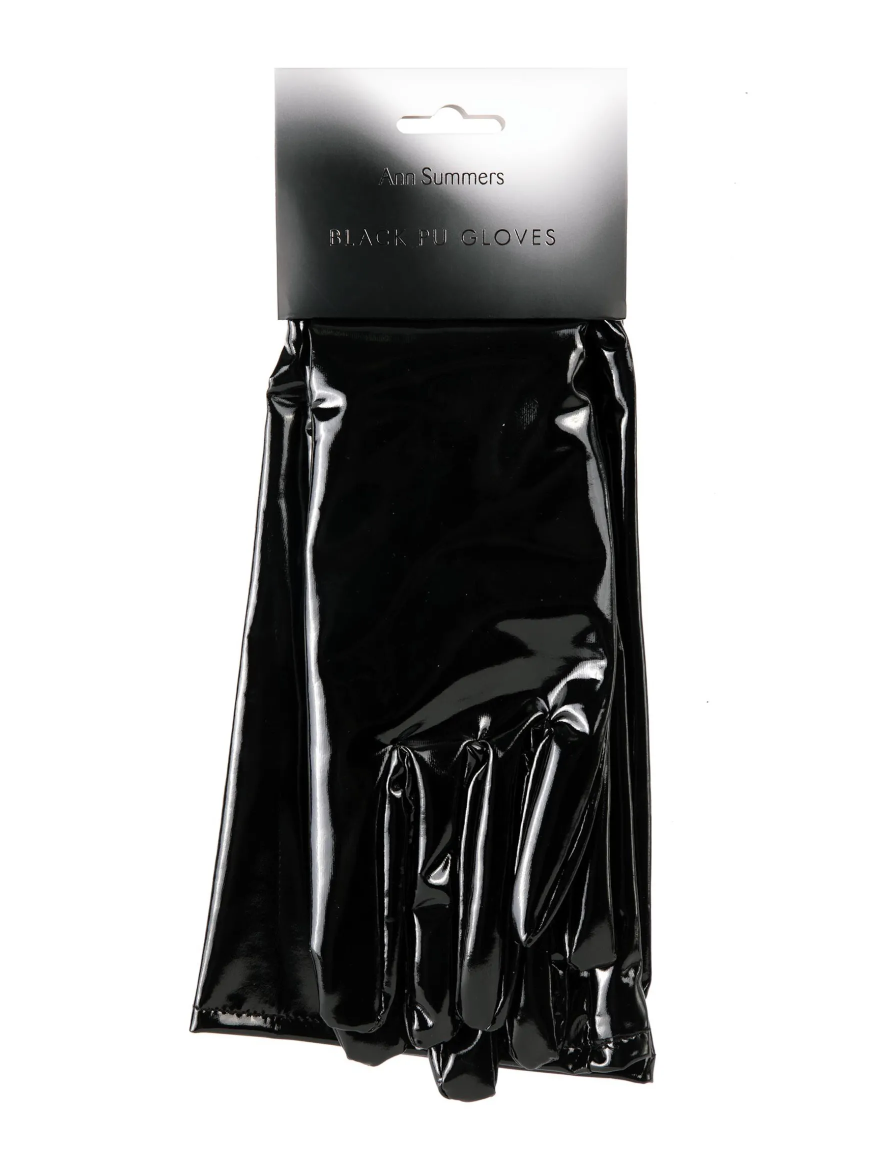 PU Wet Look Elbow Length Gloves