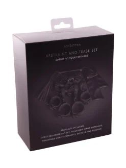 Restraint & Tease 4 Piece Bondage Set